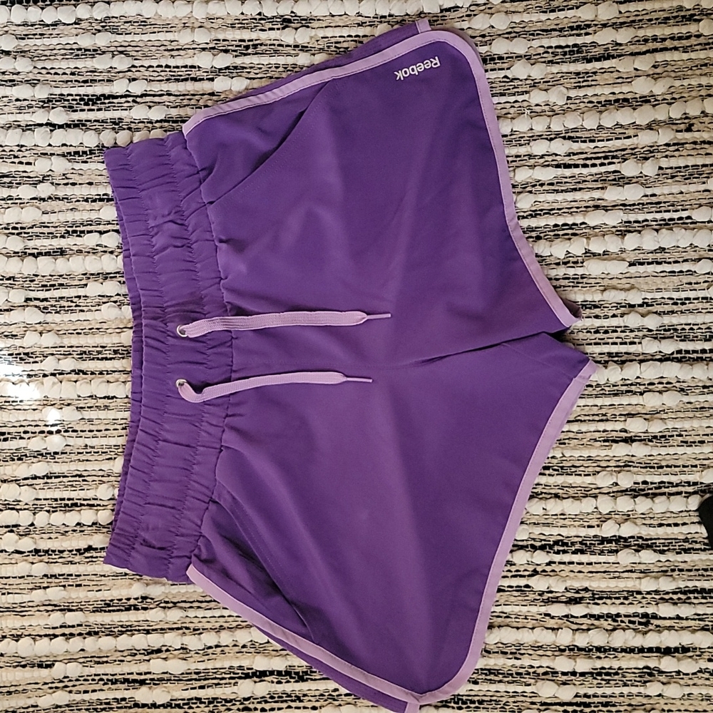 Reebok Purple Athletic Shorts